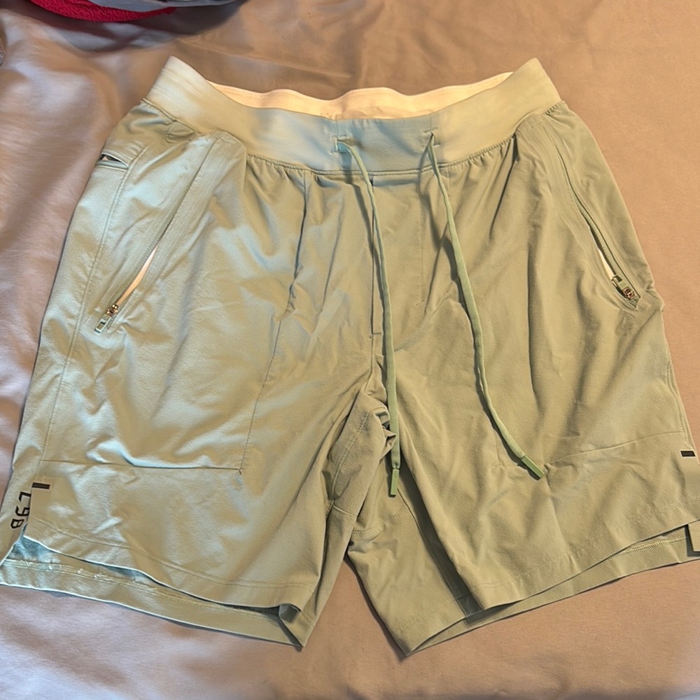 Lululemon Athletica Green Athletic Shorts